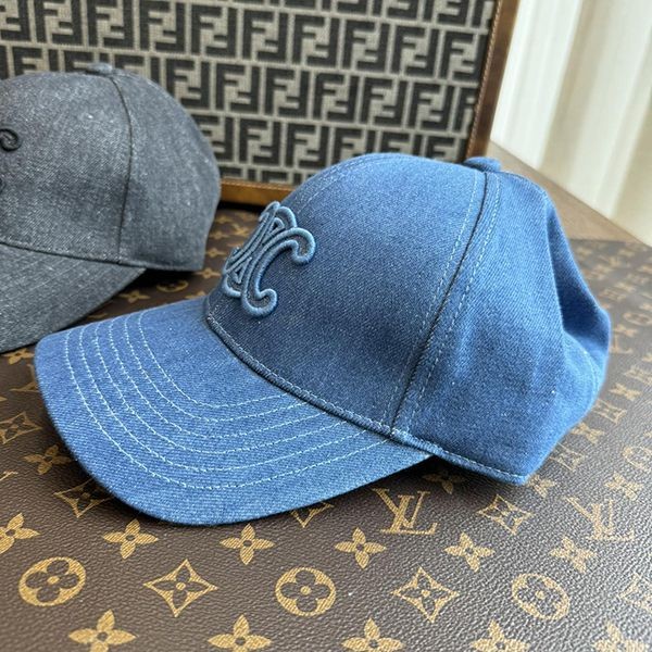 【人気のキャップ♡デニム】セリーヌ ベースボールキャップ 偽物 Cep68240